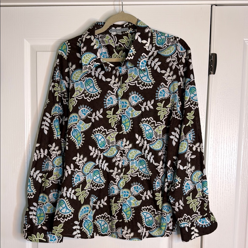 Floral Button-Up Shirt
